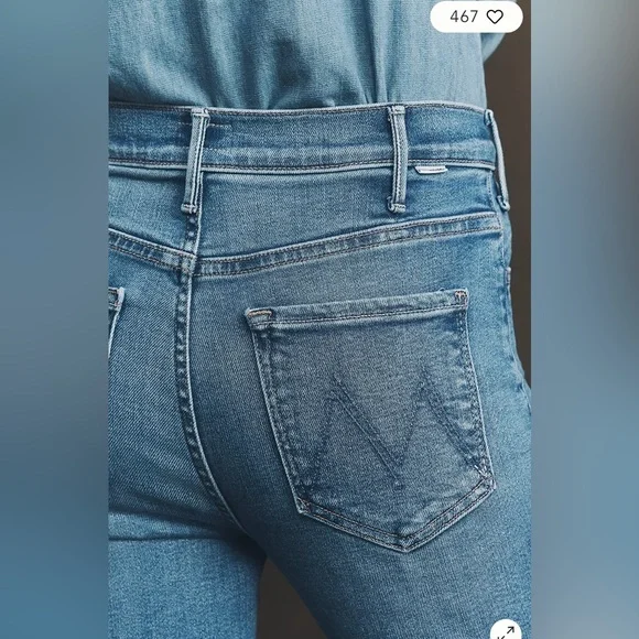 MOTHER jeans the hustler ankle mid rise size 27 NWT - Picture 5 of 16